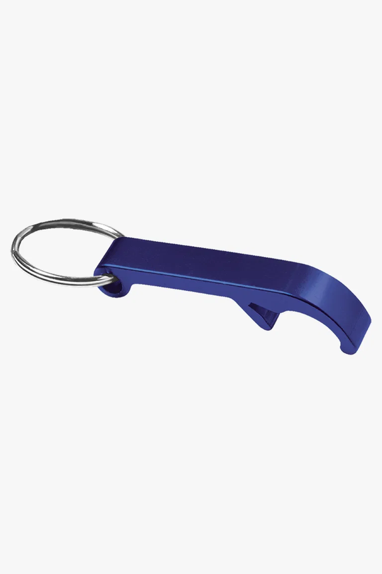 C63s Metal Bottle Opener Keychain — Blue