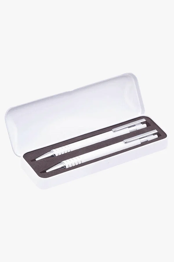 C63s Executive Pen & Pencil Set — White
