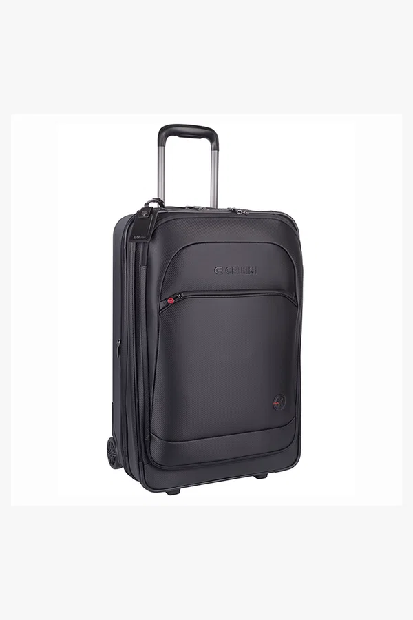 C63s Cellini Pro X Medium 4 Wheel Trolley Case — Black