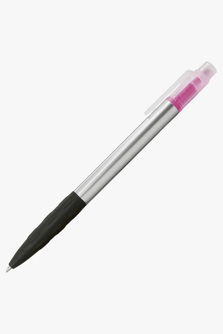 C63s Neptune Pen With Highlighter — Pink