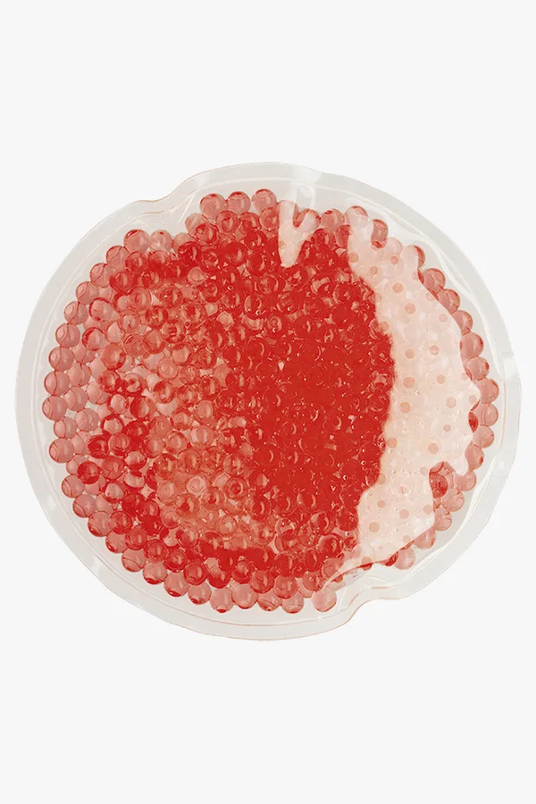 C63s Round Shaped Hot and Cold Pack — Red