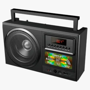 C63s Amplify Tuner Series Bluetooth Radio Speaker — Black