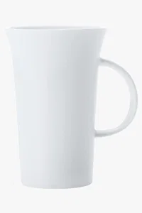 C63s White Basics Flared Mug Large 500ml — White