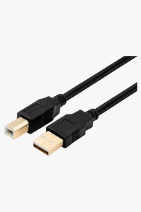 C63s Volkano Print Series USB Printer Cable — Black