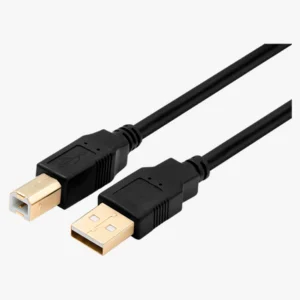 C63s Volkano Print Series USB Printer Cable — Black
