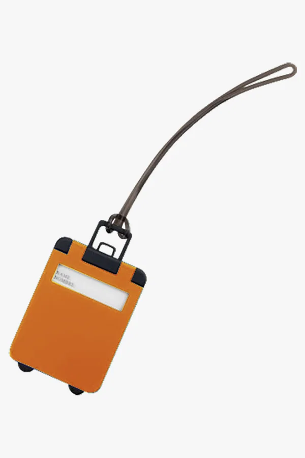 C63s Cloris Luggage Tag — Orange