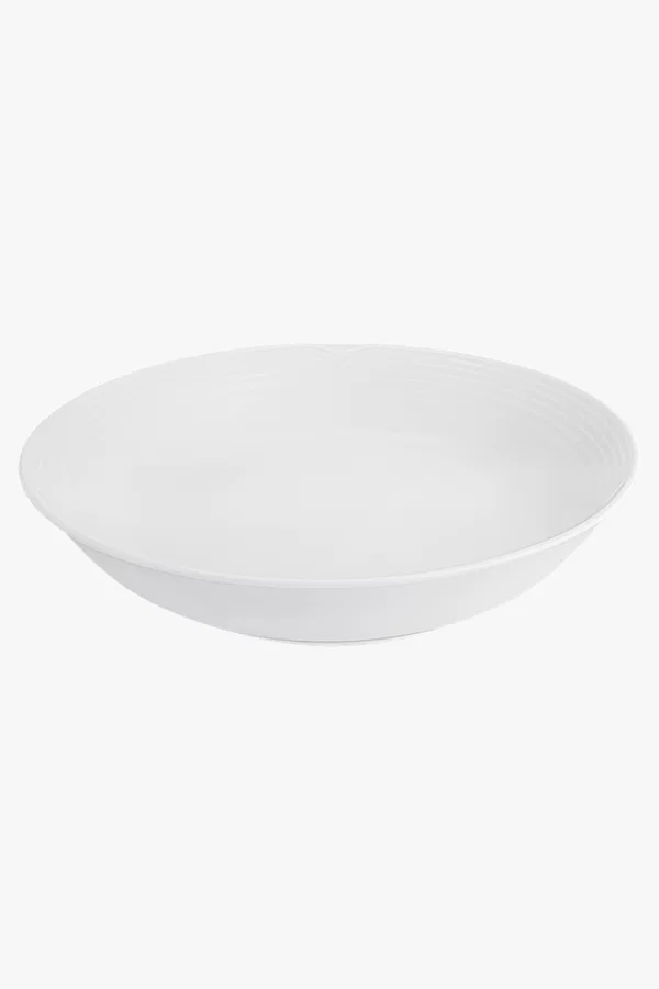 C63s Arctic White Pasta Bowl — White
