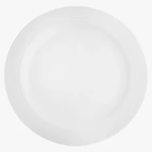 C63s Arctic White Dinner Plate — White
