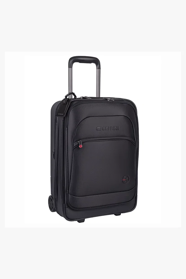 C63s Cellini Pro X Trolley Carry On — Black