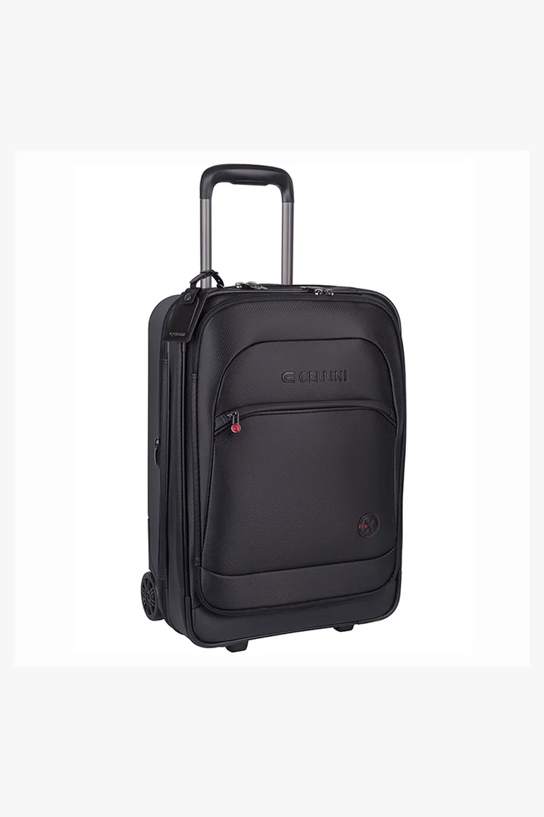 C63s Cellini Pro X Trolley Carry On — Black
