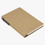 C63s Recycled Notebook with Pen and Flags — Natural