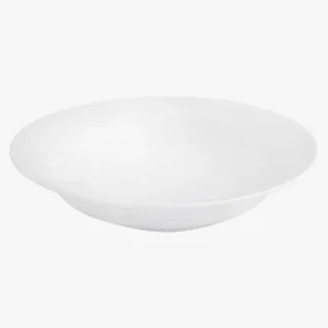 C63s Arctic White Soup Plate — White