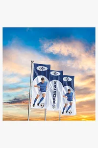 C63s Corporate Flag Double Sided Digital — Standard