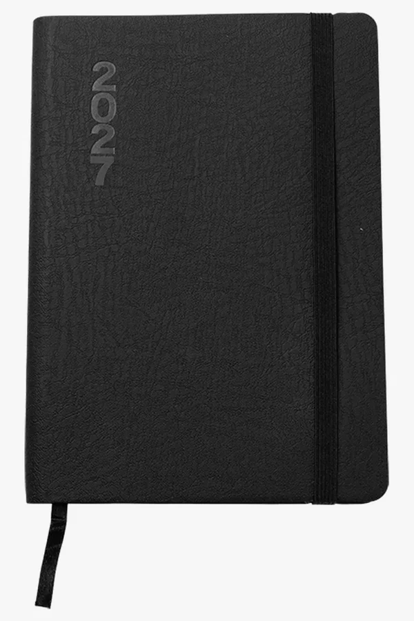 C63s 2027 Soft Touch Square A4 Diary — Black C63s 2027 Soft Touch Square A4 Diary — Black