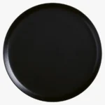 C63s Caviar High Rim Platter — Black