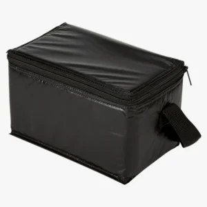 C63s 6 Can Cooler Vinyl — Black