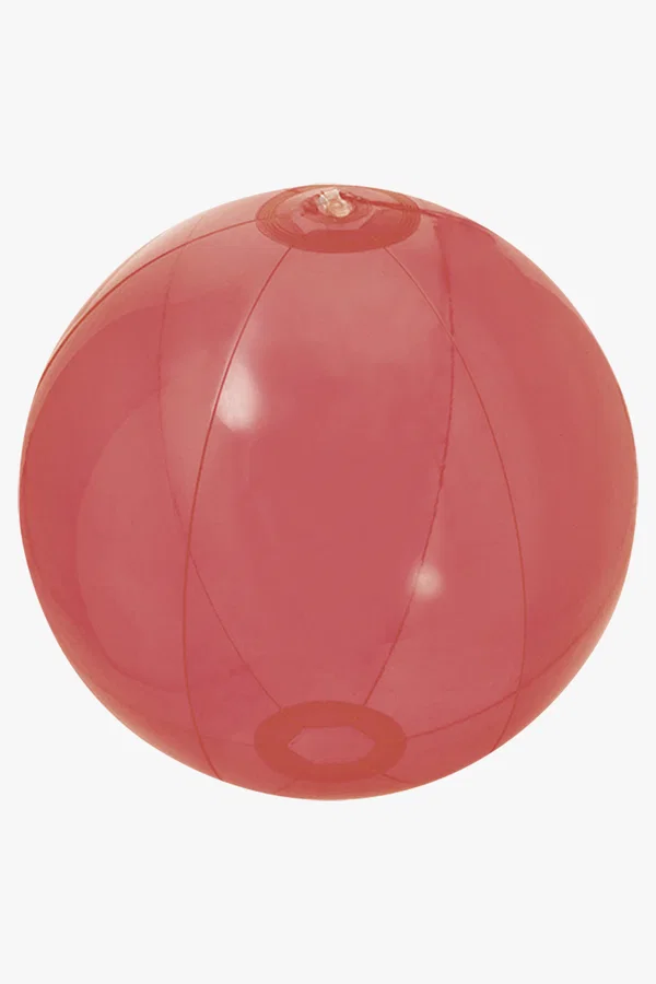 C63s Nemon Beach Ball — Transparent Red