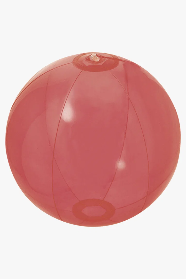 C63s Nemon Beach Ball — Transparent Red