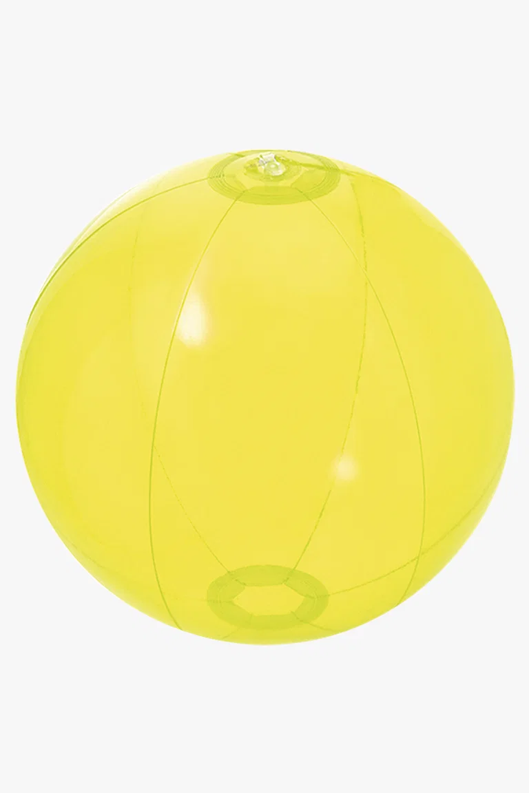 C63s Nemon Beach Ball — Transparent Yellow