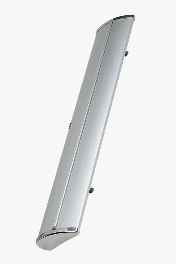 C63s Pull Up Banner Luxury Base — Chrome