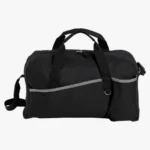 C63s Sports Bag with Grey Trim — Black