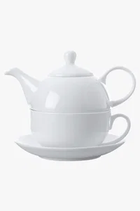 C63s White Basics Tea For One 425ml — White