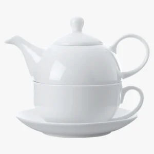 C63s White Basics Tea For One 425ml — White