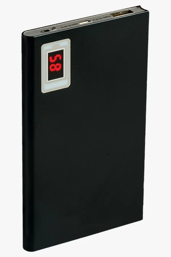C63s Powerbank with Battery Indicator 4000 mAh — Black