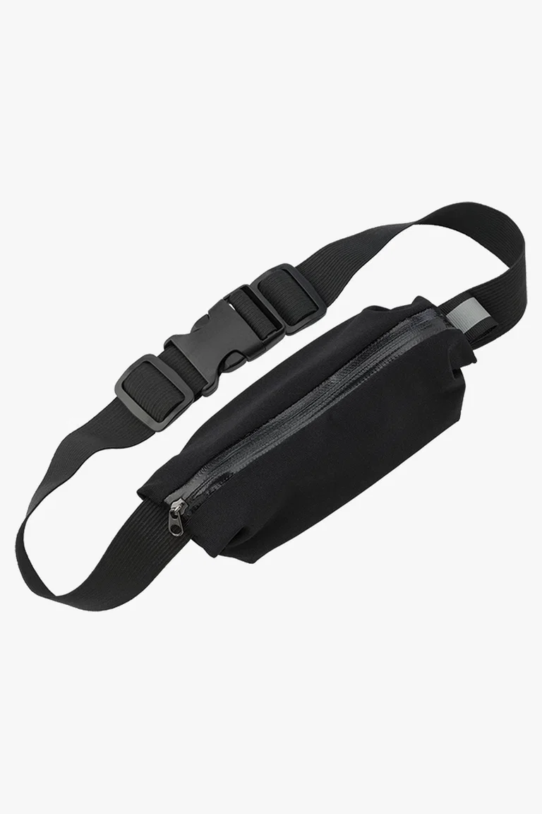 C63s Neoprene Water Repellent Waist Bag — Black