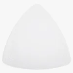 C63s Arctic White Triangle Plate — White