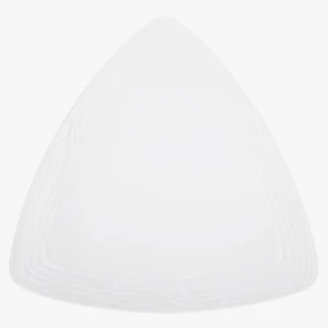 C63s Arctic White Triangle Plate — White