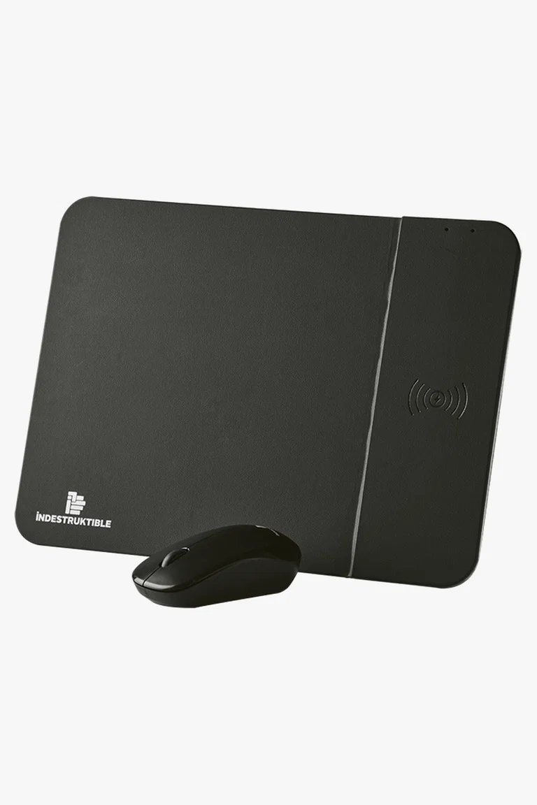 C63s IND Mouse Pad with 10W Fast Wireless Charging — Black
