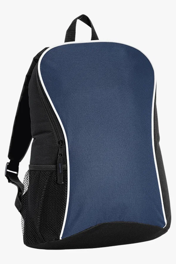C63s Curve and Arch Design Backpack — Navy