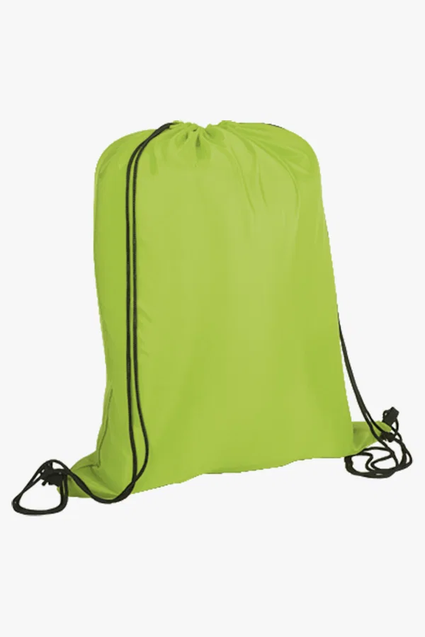 C63s Lightweight Drawstring Bag — Lime