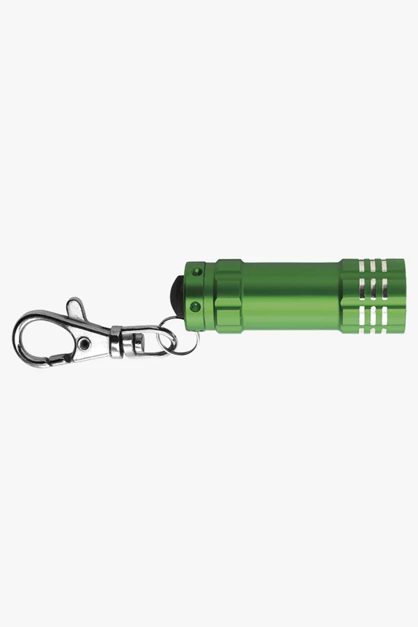 C63s Metal Pocket Torch with LED Lights — Pale Green