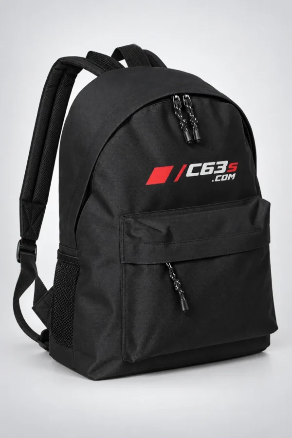 C63s Discovery Backpack branded product mockup