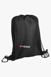 C63s Lightweight Drawstring Bag — C63s dtf (direct to film) branding preview