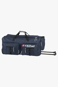 C63s Rolling Travel Duffel — C63s heat press branding preview