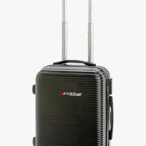 C63s Hard Shell Luggage Trolley — C63s dome sticker branding preview