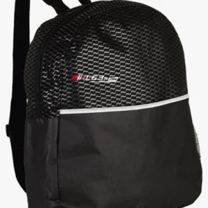 C63s Wave Design Backpack Non-Woven — C63s dtf (direct to film) branding preview