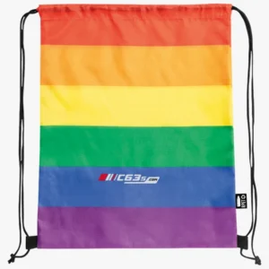 C63s Drawstring Bag Marsha — C63s dtf (direct to film) branding preview