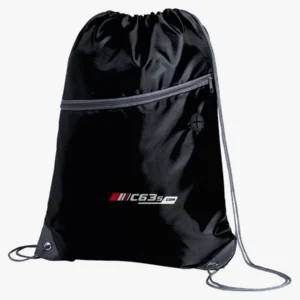 C63s Blades Drawstring Bag — C63s dtf (direct to film) branding preview