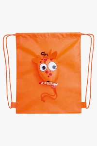 C63s Kissa Foldable Drawstring Bag — C63s screen printing branding preview
