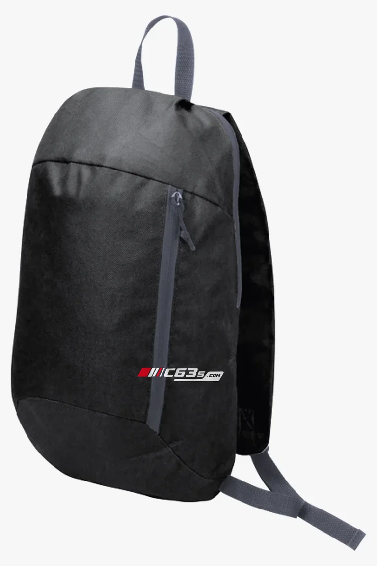C63s Decath Backpack — C63s dtf (direct to film) branding preview