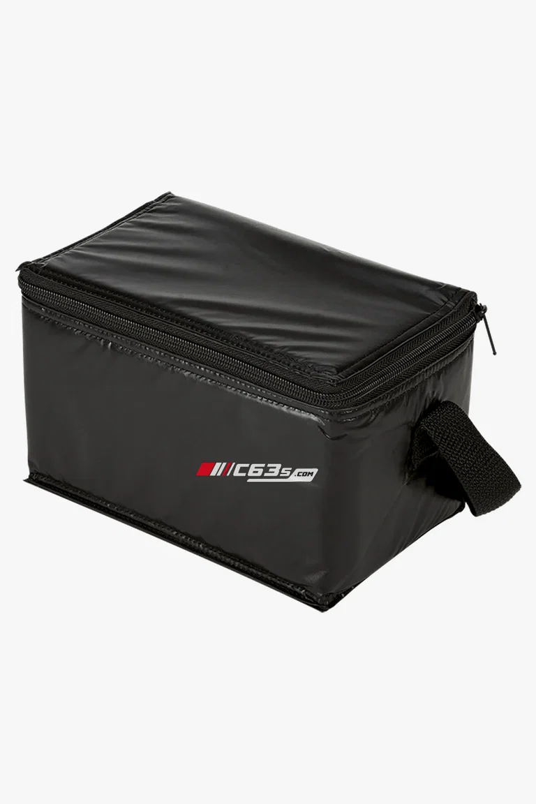 C63s 6 Can Cooler Vinyl — C63s dtf (direct to film) branding preview