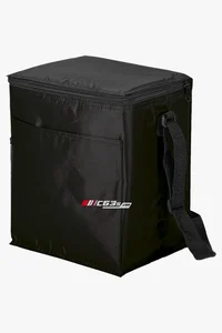 C63s 12 Can Cooler with 2 Exterior Pockets 70D PEVA Lining — C63s dtf (direct to film) branding preview