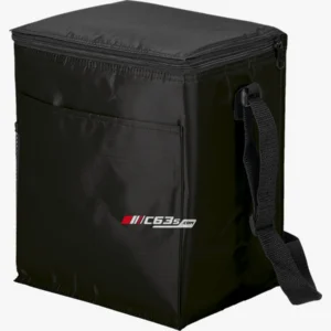 C63s 12 Can Cooler with 2 Exterior Pockets 70D PEVA Lining — C63s dtf (direct to film) branding preview