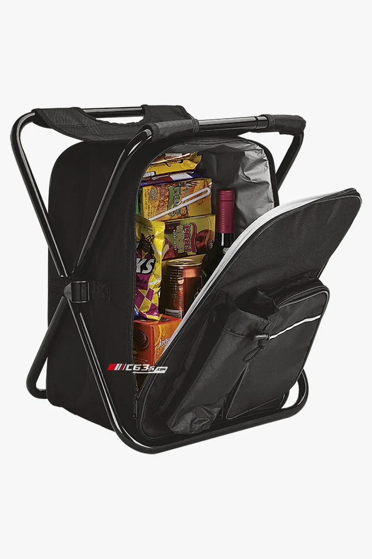 C63s Picnic Chair Backpack Cooler 420D 600D PEVA Lining — C63s dtf (direct to film) branding preview