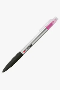 C63s Neptune Pen With Highlighter — C63s pad printing branding preview