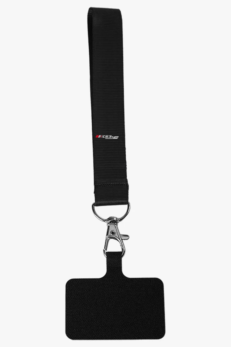 C63s Cellphone Petersham Wrist Lanyard — C63s screen printing branding preview